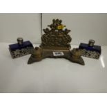 Inkwell, Letter Rack etc