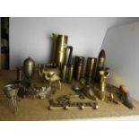 Metalware - Trench Art etc