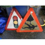 Hand Painted Road Signs
