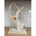 Deco Style Figurine Lamp