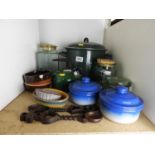 Storage Jars, Kettle etc