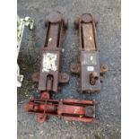 3x Trolley Jacks