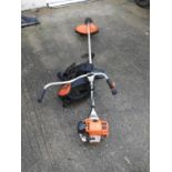 Stihl Petrol Strimmer with Harness