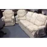 Upholstered Three Piece Suite