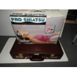 Boxed Pro Shiatsu Massager and Brief Case