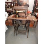 Treadle Sewing Machine - A/F