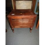 Mahogany Commode - No Pot