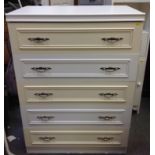 Modern Chest of Six Drawers - 80 x 47 cm 109 High