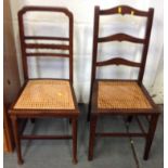 Harlequin Set of 4x Bedroom Chairs (NB 2 Pictures)