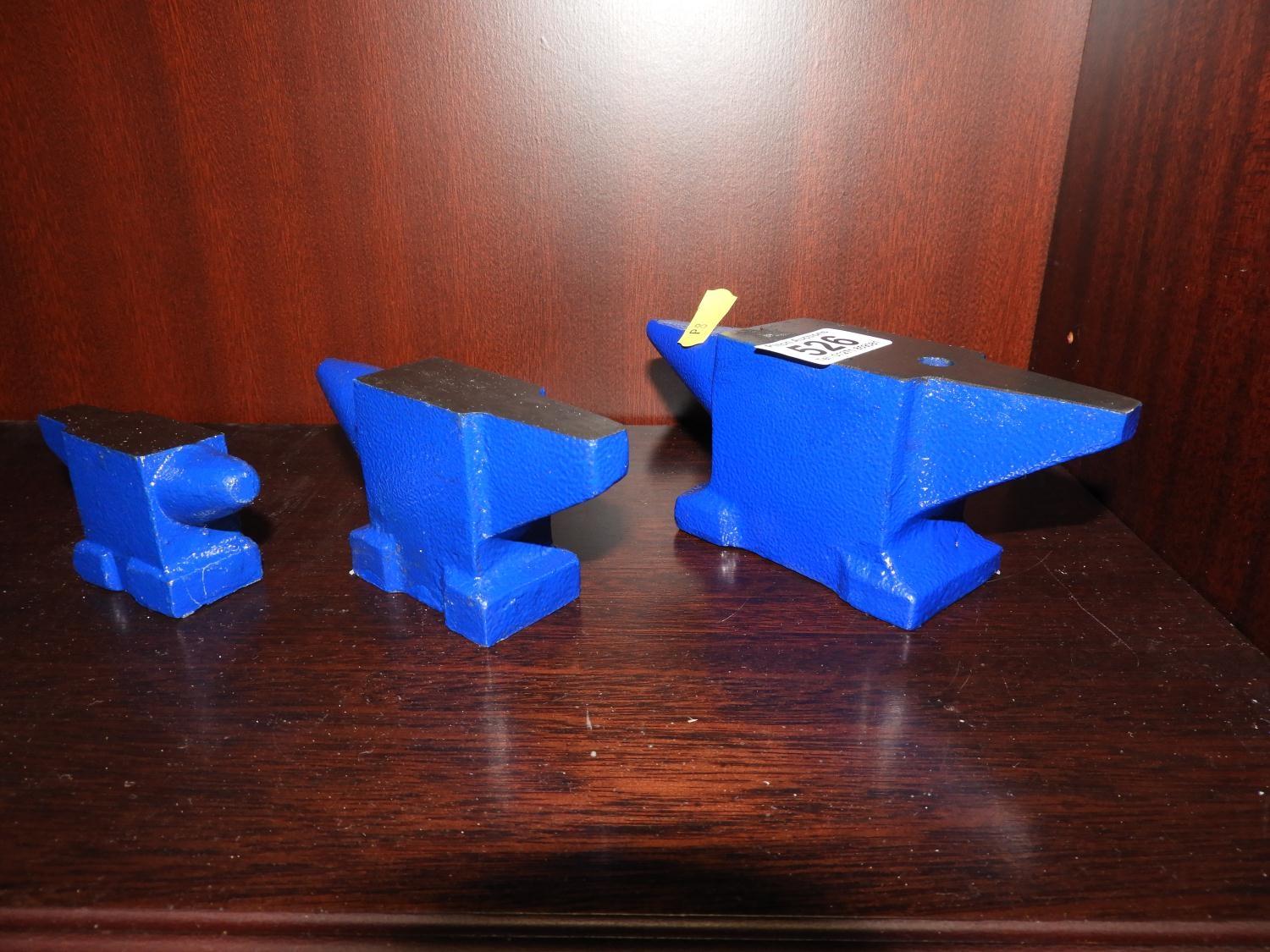 3x Miniature Anvils