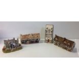 Boxed Lilliput Lane Cottage Puffin Row and other Houses