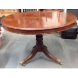 Mahogany Pedestal Table