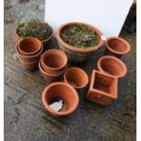 Quantity of Terracotta Plant Pots