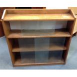 Oak Glazed Bookshelves