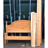 Pine Framed Double Bed