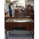 Oak Dressing Table - 114cm x 50cm x 160cm High