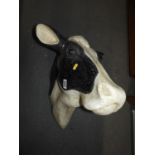 Cow's Head Wall Mounted Ornament