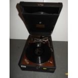 Electrola Wind Up Record Player - Working Order