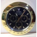 Rolex Dealer Display Clock to Replicate Oyster Perpetual Date Daytona