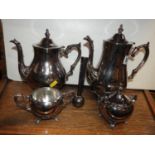 Plated Tea Set