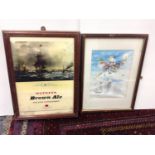 2x Framed Advertising Prints