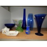 Large Glass Vases etc