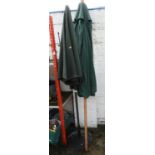 2x Garden Parasols