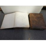 Leather Bound Johnson's Dictionary of the English Language - A/F