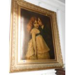 Large Gilt Framed Print