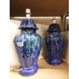 Pair of Ceramic Lamp Bases