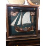 Framed Boat Display