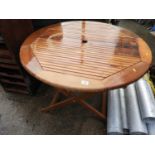 Folding Wooden Garden Table