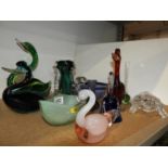 Glass Swans etc