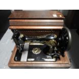 Hand Cranked Singer Sewing Machine