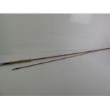 A E Rudge The Prince 10ft Split Cane Fly Fishing Rod