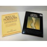 2x Hardback Erotica Books - Sexual Positions and Masterpieces of Erotic Photography