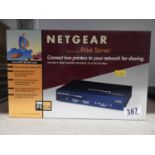 Boxed Net Gear Print Server