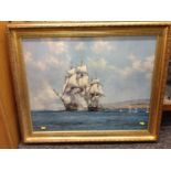 Framed Print - Sailing Ship