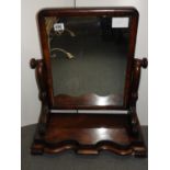 Mahogany Swing Mirror