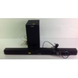 Sharp Sound Bar and Sub Woofer