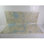 Laminated Map - Central London