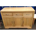 Modern Oak Sideboard