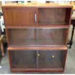 Sectional Glazed Bookcase