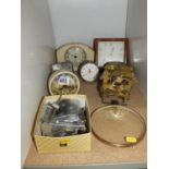 Various Clocks and Clock Parts