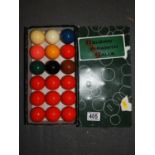 Billiard Balls