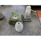 Concrete Pedestal, Granite Pedestal etc