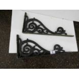 Pair of Metal Brackets