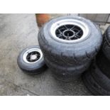 Set of 4x 10" Mamba Mini Wheels - 4x are shod with ADVAN Yokohama Tyres Yokohama Tyres - Unused