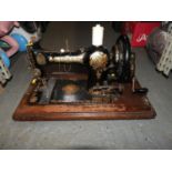 Hand Cranked Jones Sewing Machine
