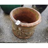 Decorative Circular Terracotta Planter